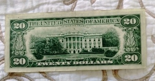 1969 Vintage Twenty Dollars Bill Bank Of New York - Picture 5 of 5