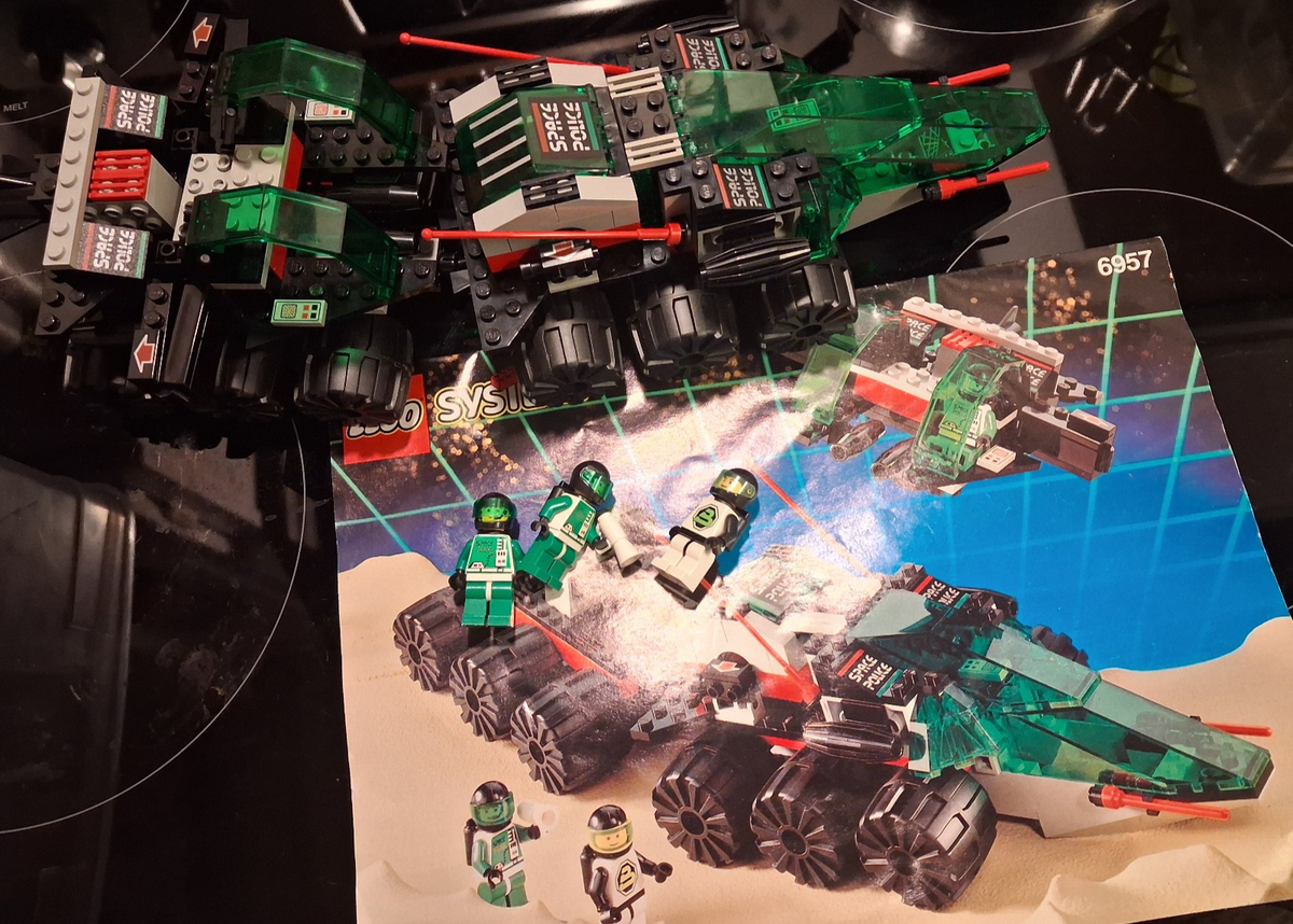 Lego Space Police 6957 Solar Snooper Used w/ Manual Minifigures | eBay