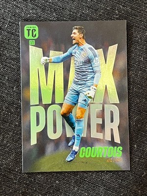 CARTE CARD PANINI TOP CLASS 2025 THIBAUT COURTOIS REAL MADRID MAX POWER # 171