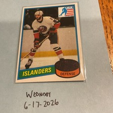 1980 Olympics Ken Morrow (RC) Team USA New York Islanders Topps Rookie Card #9. rookie card picture