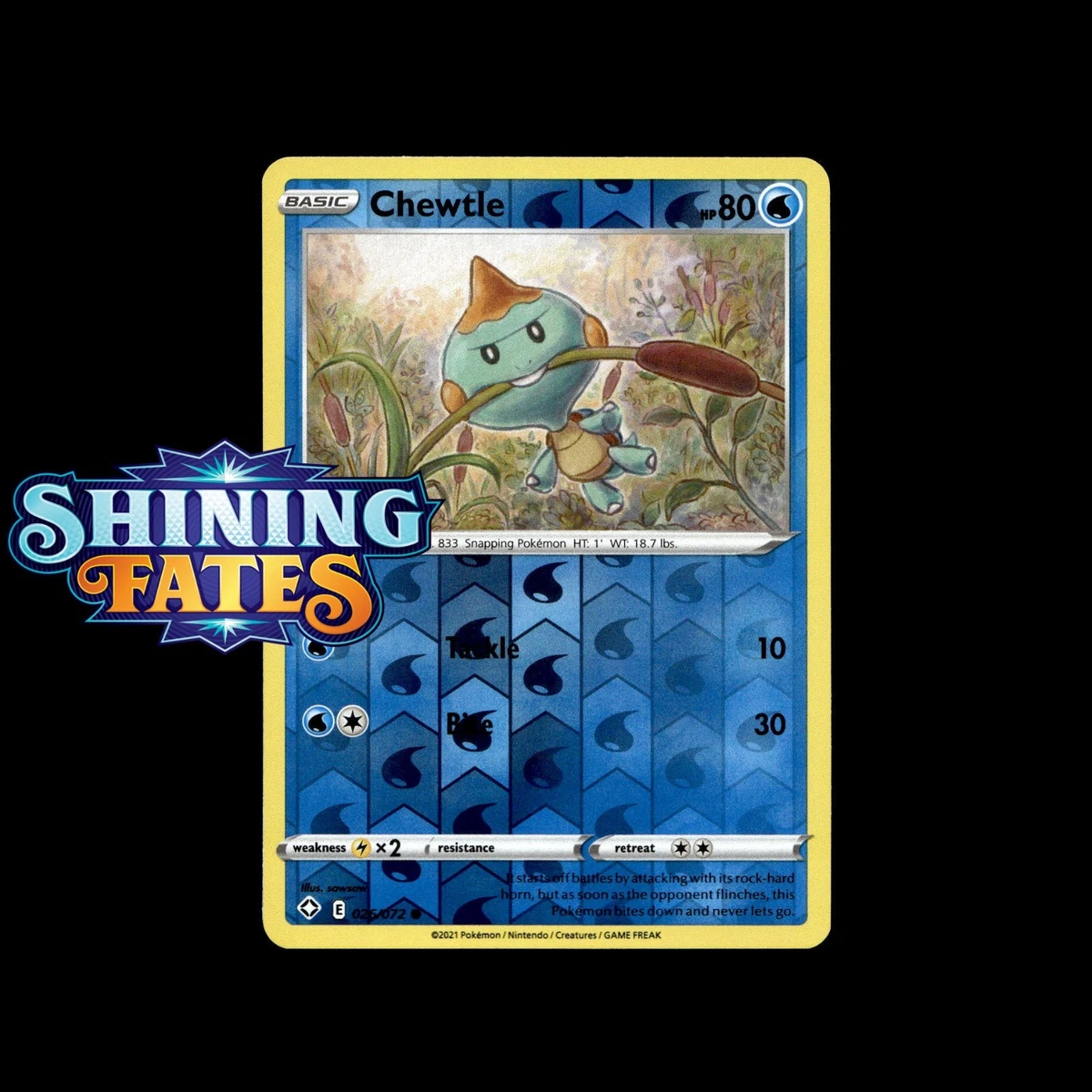 Chewtle Pokmon TCG Cards for sale | eBay