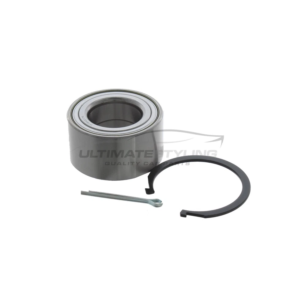 Kits de rolamentos de roda dianteira compatíveis com Hyundai Accent Hatchback 2000-2003 70mm 1 par - Imagem 3 de 4