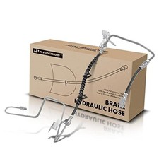 Rear Driver Brake Hydraulic Hose Compatible with Select Dodge Models -