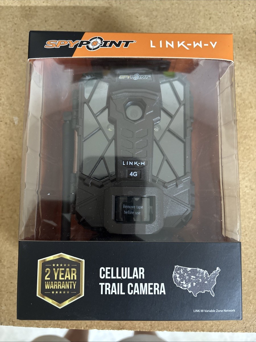Spypoint Cellular Trail Camera Walmart SPYPOINT LINK-W 4G Trail