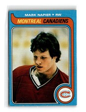 Hockey sports Topps 1979-80 Topps #222 Mark Napier Montreal Canadiens