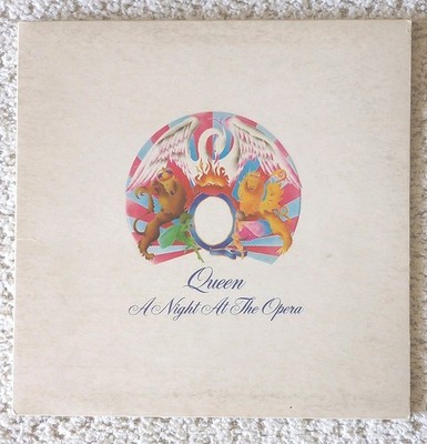Queen   A Night At The Opera LP 1975 First Press Embossed Gatefold