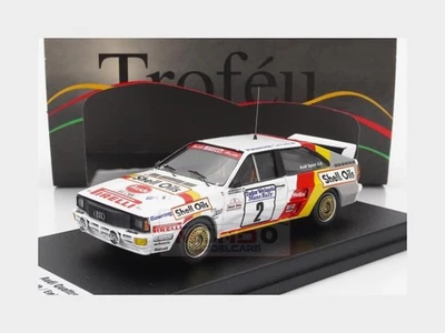 1:43 TROFEU Audi Quattro Sport #2 Manx Isle Of Man Rally 1985 Demuth FRRUK95 Mod - Bild 1 von 2