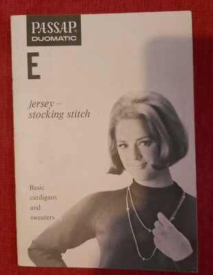 Grundmusterheft für die Passap Duomatic Strickmaschine Raglan 