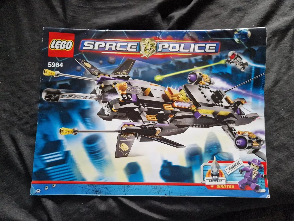Lego Set 5984 LUNAR LIMO Space Police Instructions Only eBay