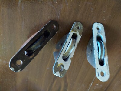 Window Rope Pulley Antique Window Sash Pulley- $15 each. For Window Weight Balance Rope | eBay
