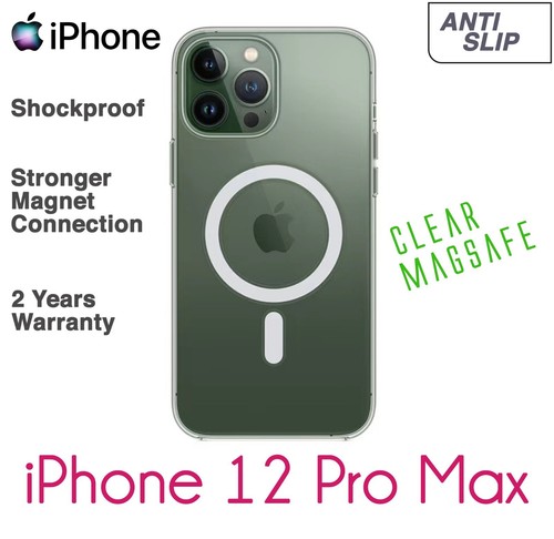 Magsafe iPhone Clear Cover Shockproof Non Slip Apple Case Mag Safe - Picture 16 of 28