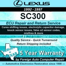 Repair of your '92-'97 Lexus SC300 ECU - Quick Quality Service, 5 Year Warranty