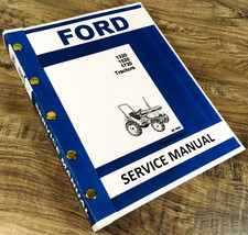 Ford New Holland 1320 1520 1720 Tractor Service Manual Technical Repair Shop
