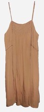 Forever 21 Women's Apricot Color Spaghetti Strap Short Sun Dress Size Medium NWT