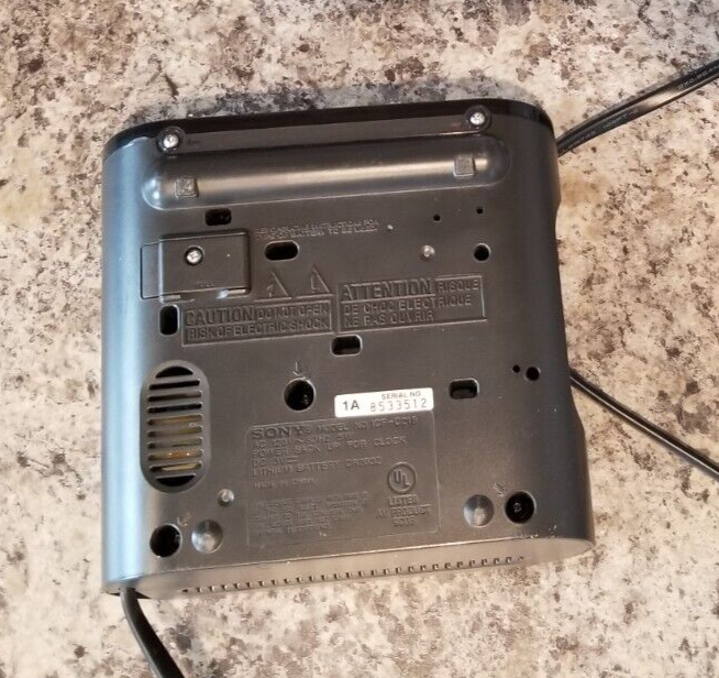 Sony Dream Machine ICFC218 AM/FM Alarm Clock Radio eBay