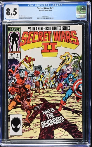 Secret Wars II #1 (1985) Marvel CGC 8.5 John Byrne & Terry Austin Cover