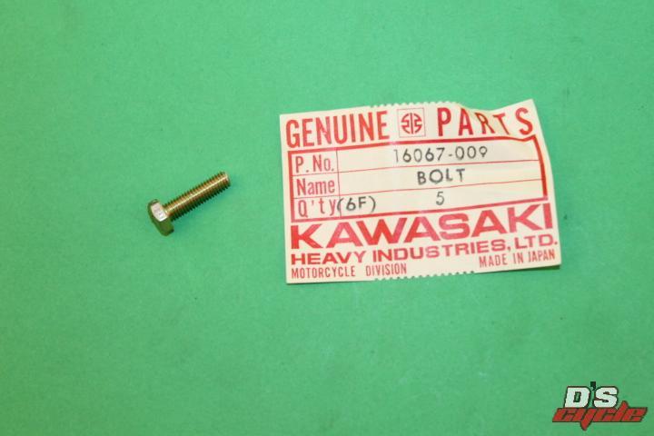 NOS KAWASAKI 1976-1977 KZ900 CARBURETOR BOLT 4X16 PART# 16067-009