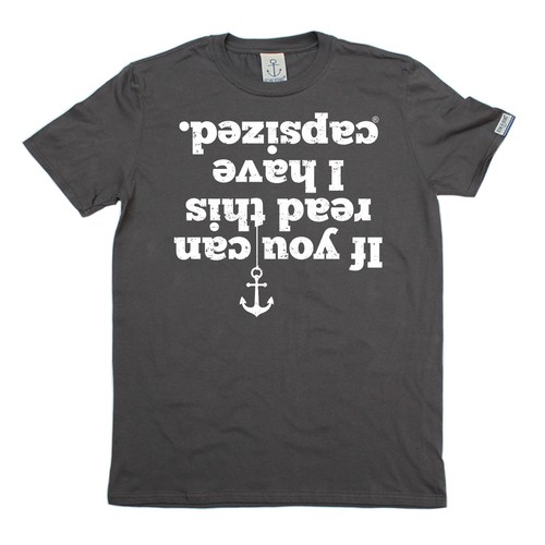 Sailing T-SHIRT If You Can Read This I Have Capsized T-SHIRT birthday gift - Picture 5 of 11