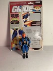 GI Joe  1991 COBRA COMMANDER 1991 v4 red visor battle corps File Card Back