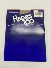Hanes Too! Control Top Reinforced Toe 136 AB LITTLE COLOR Sheer Vintage 