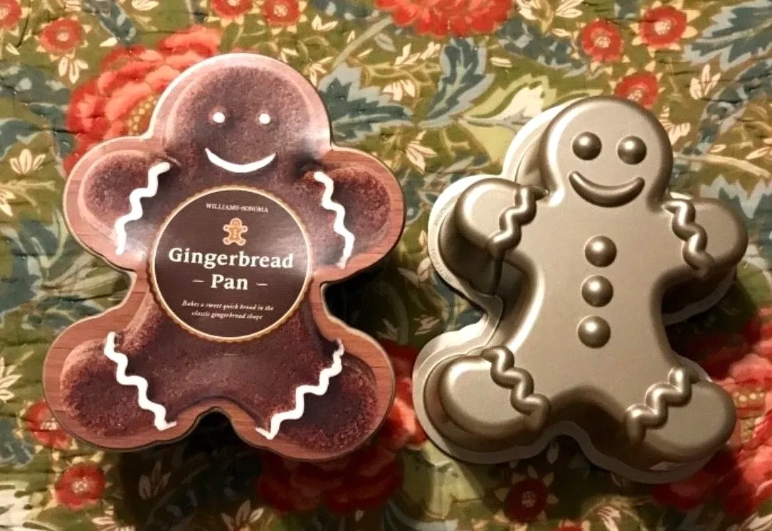 NWT Williams-Sonoma Holiday Gingerbread Cake Pan by Nordic Ware-USA NEW