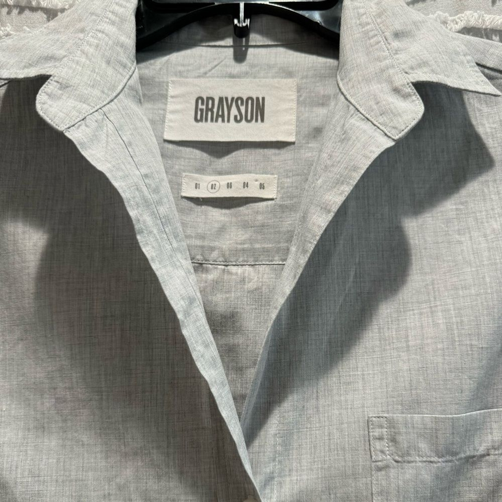 Gray Grayson Spread Collar Button Down Women’s Si… - image 4