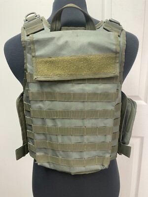 Matrix Tactical Systems Adjustable Vest OD Army Green Molle