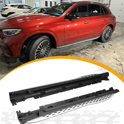 600LBS Running Boards Fit for 2023-2025 Mercedes Benz GLC 300 & 2024 GLC Coupe