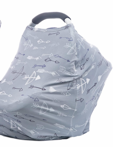 Hicoco Lovely Baby Multi-use Nursing Cover Car Seat Conopy Grey *