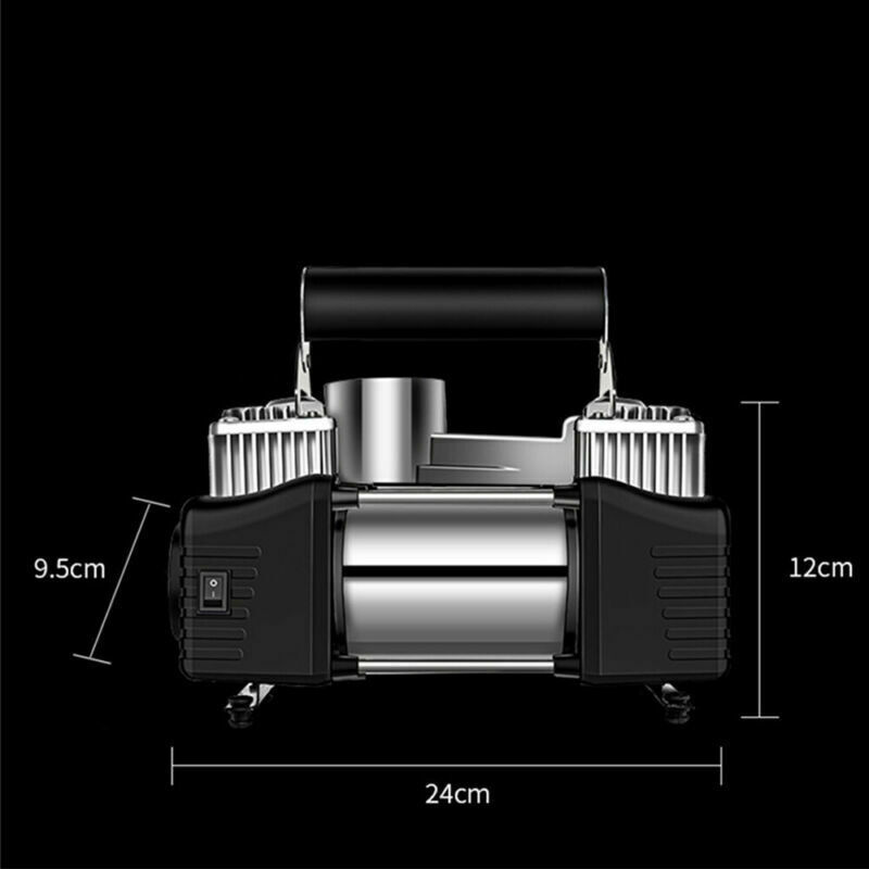 Heavy Duty Portable Car Air Compressor Tire Inflator Electric Auto Tyre