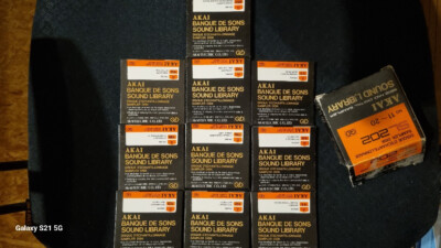 Akai S612 Sound Library SL202  No 11 -20