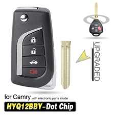 Upgraded Flip Remote Key Fob For Toyota Toyota Camry 2006-2011 Hyq12bby-4d67