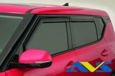 NEW-Fits-2014-2019 KIA Soul AVS Auto Ventshade 94367 Window Ventvisors