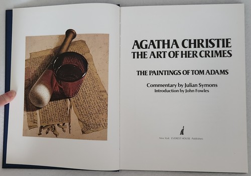 Agatha Christie: The Art of Her Crimes - The Paintings of Tom Adams, 1981, HC - Picture 8 of 18