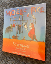 NEW SEALED MICHELLE PIKE SCREENSAVER ' PORTFOLIO l ' MAC PC COMPUTER