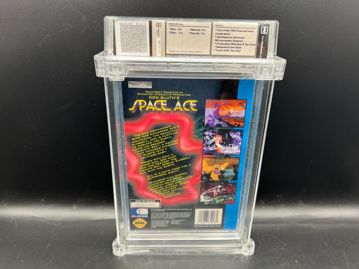 Space Ace (Sega CD, 1994) for sale online | eBay
