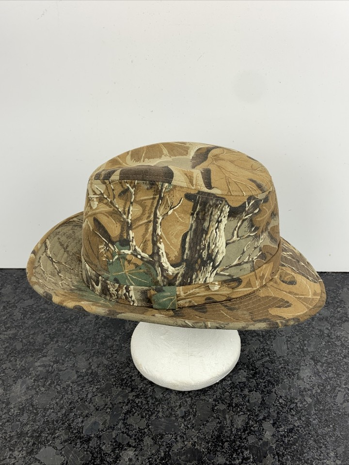 Outdoor Cap Co. Realtree Hardwood Camo Hunting Fedora/Panama Hat Size