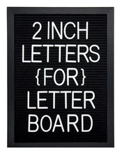 Felt Letter Board Letters Set - 227pcs 2 inches Tall Letters for Letter Boards