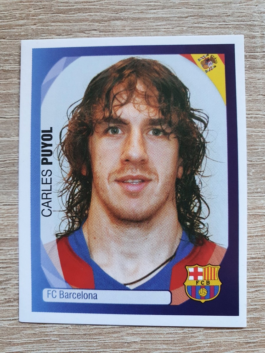 060 CARLES PUYOL ESPANA FC BARCELONA TARJETA