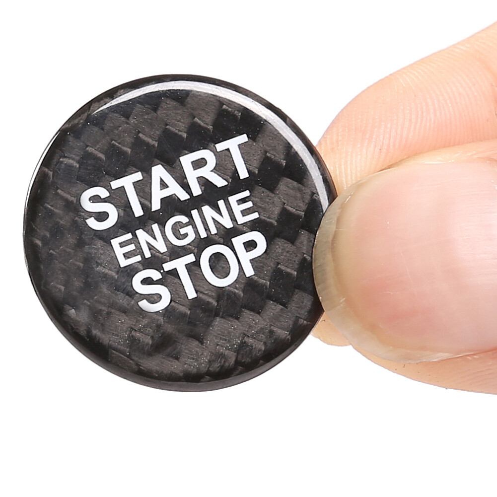 GARNITURE COUVERCLE BOUTON Poussoir Arrêt Démarrage Moteur Voiture
