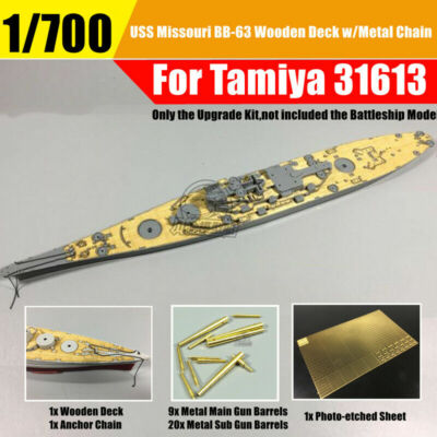 1/700 USS Missouri BB-63 Battleship Super Detail-up Upgrade Set for Tamiya 31613