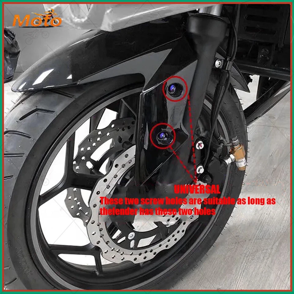 Front Fork Protector Fall Protection Slider For Kawasaki Ninja 1000 SX Z1000SX - Imagem 4 de 4