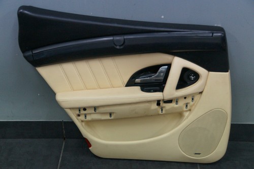 Türverkleidung Maserati Quattroporte Tür hinten links Blende Rollo Leder M139