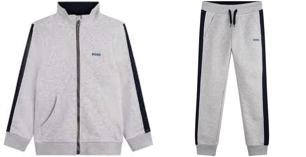 Hugo boss kids clearance tracksuit