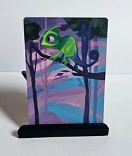 Pascal Rapulzel’s Companion - Hand-painted OOAK Disney Lorcana Altered Card