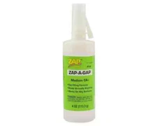 Pacer Technology Zap-A-Gap CA+ Glue RC Balsa Model Airplane Medium 4oz PAAPT05