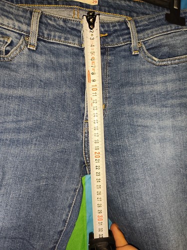 Levi's 711 Skinny womens blue jeans size 29 - Picture 4 of 10