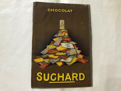 ADVERTISEMENT CHOCOLATE SUCHARD ARMANINO MILAN EARLY 900 CM.17X24.
