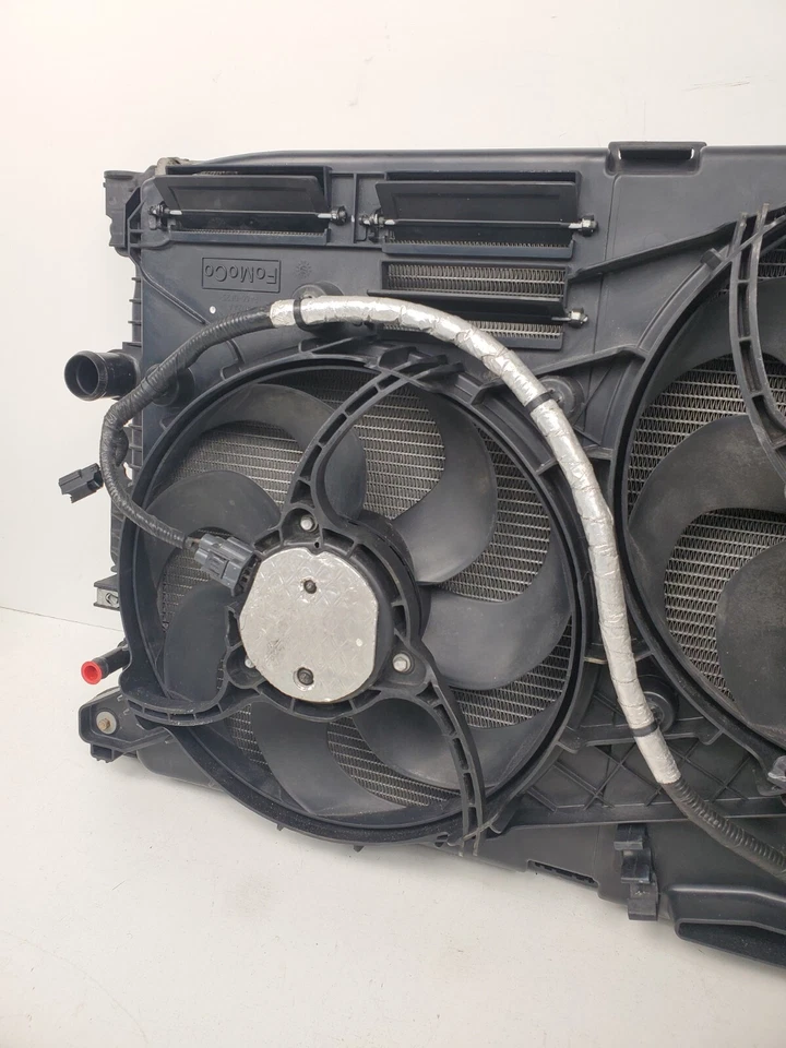 2013-2016 LINCOLN MKZ 3.7L RADIATOR CONDENSER FAN COOLING ASSEMBLY OEM — 第 2/4 张图片