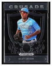 2019 Panini Prizm Draft Picks Crusade #60 Riley Greene